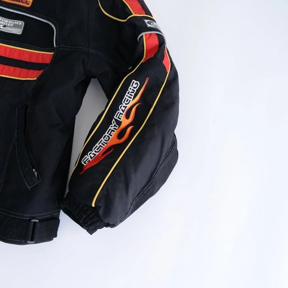 Vintage Choko Designs Black & Red with Thermolite Performance "Fireball"  Jacket - Picture 5 of 13